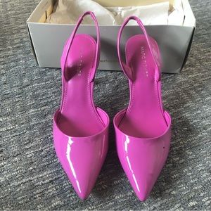 Marc Fisher Hadya Pink Slingbacks 6.5M